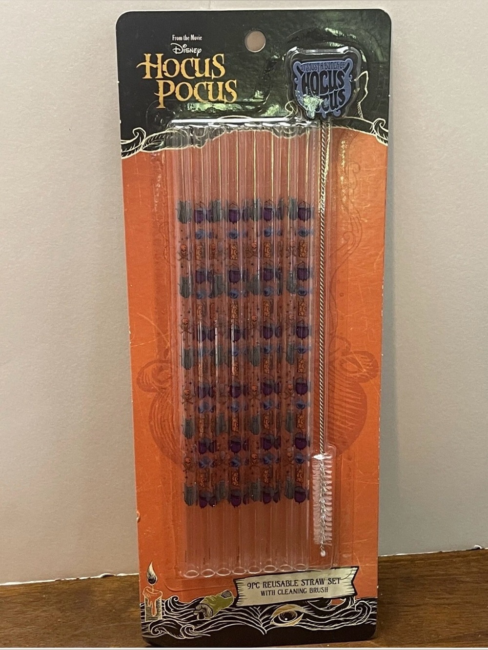 Hocus Pocus Reusable Straw Set